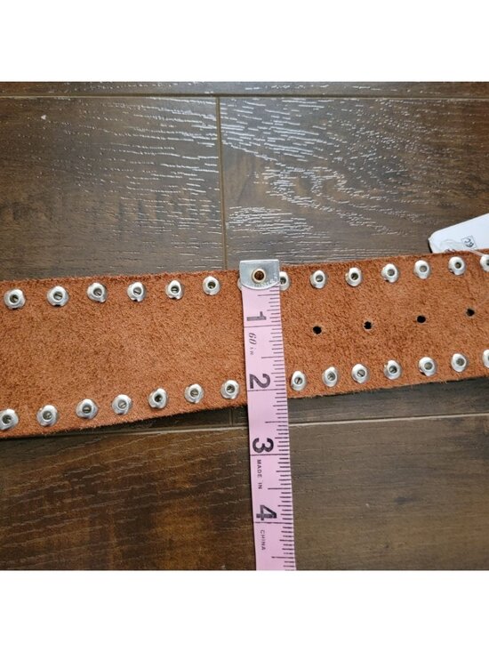 Free People Hera Hip Belt Western Hippie Festival Brown Cottagecore Womens S M main image 4